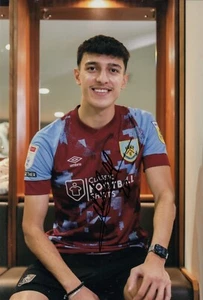 Football - Ameen Al-Dakhil - Hand Signed A4 Photograph - Burnley - COA - Picture 1 of 1