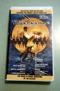 Riverdance the Show VHS 1995 Michael Flatley White Clamshell - Picture 1 of 7