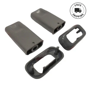 Gray Door Lock Knob Button Surround For Toyota LN85 RN85 RN90 4RUNNER Pickup - Picture 1 of 2