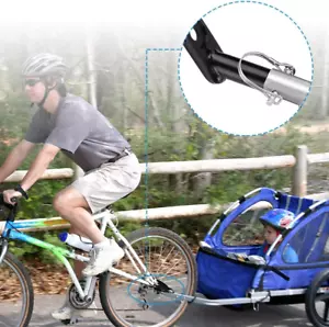 2 Pack Bike Trailer Coupler, Bicycle Trailer Hitch Connector Attachment for C... - Picture 1 of 7