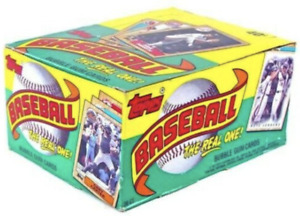 1987 Topps Baseball Wax Box From a Sealed Case Barry Bonds Rookie MLB