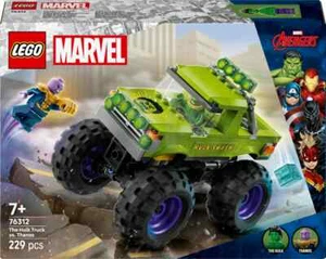 LEGO Marvel The Hulk Truck vs. Thanos 76312 Monster Truck Building Toy Set New - Picture 1 of 1