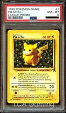 PSA 8 NM-MINT Pikachu # 1 "IVY" WOTC Black Star Promo Pokemon Card