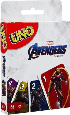 Mattel - UNO Avengers Card Game - Marvel - New - In Stock - Image 1 of 3