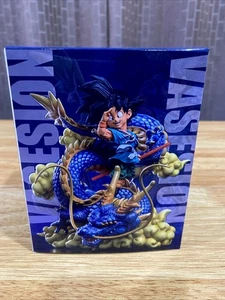 Figura Estatua Kid Goku on Blue Shenron GK - Imagen 1 de 3