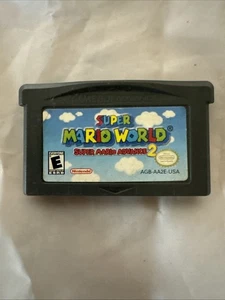 Game Boy Advance - Super Mario World Advance 2 (2002) - Auténtico y probado - Imagen 1 de 2
