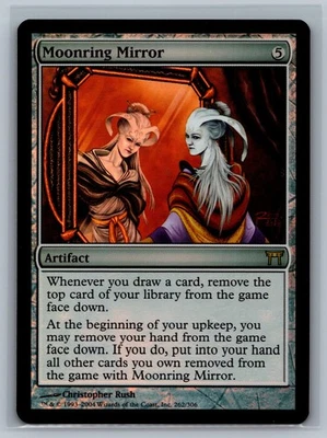 Magic MTG Champions of Kamigawa Moonring Mirror #262/306 Foil TCG CCG - Image 1 of 2