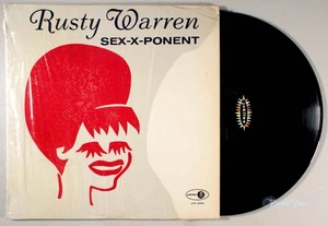 Rusty Warren - Sex-X-Ponent (1964) Vinyl LP • Stand-Up Comedy - Picture 1 of 2