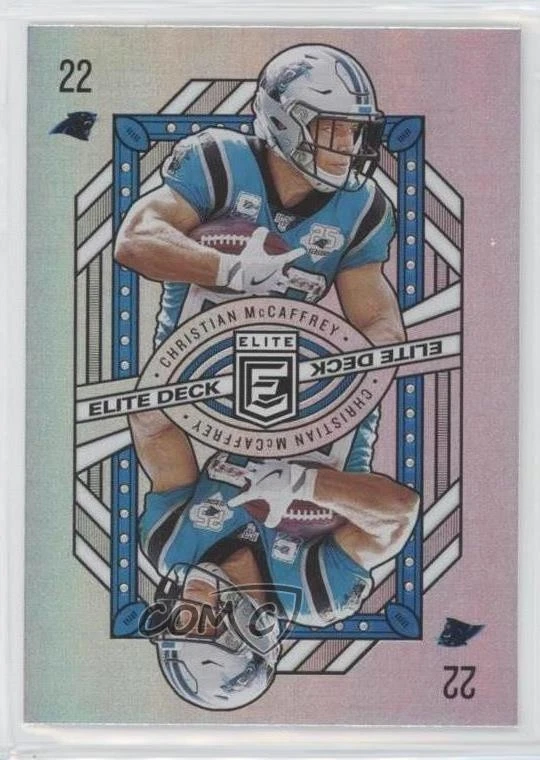 2020 Panini Donruss Elite Elite Deck Christian McCaffrey #10 - Image 1 of 2