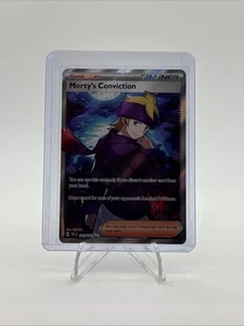 SV05: Temporal Forces #201/162 Morty's Conviction NM - Picture 1 of 2