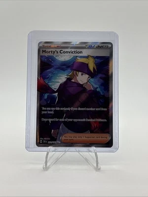 SV05: Temporal Forces #201/162 Morty's Conviction NM - Image 1 of 2