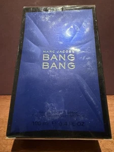 BANG BANG by MARC JACOBS 3.4 FL oz /100 ML Eau De Toilette Spray SEALED Box RARE - Picture 1 of 22
