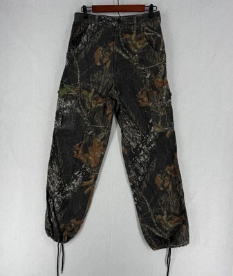 Pantalones Mossy Oak Field Staff Para Hombre Pequeños 29x31 Camuflaje Carga Caza Cordón Foto 1 de 4