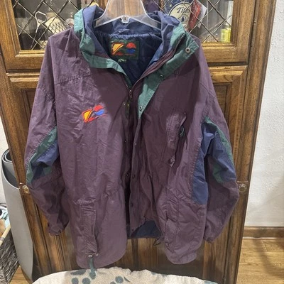 Chaqueta De Colección Pepsi Oficial Frito Lay Doritos 100% Nylon Adulto Grande Parka Años 90 Foto 1 de 4