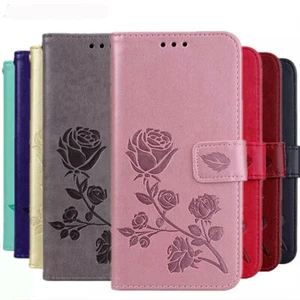 Leather Wallet Case For iPhone 8 7 6 6S Plus 14 13 12 11 Pro X XR XS Max Cover - Picture 1 of 12