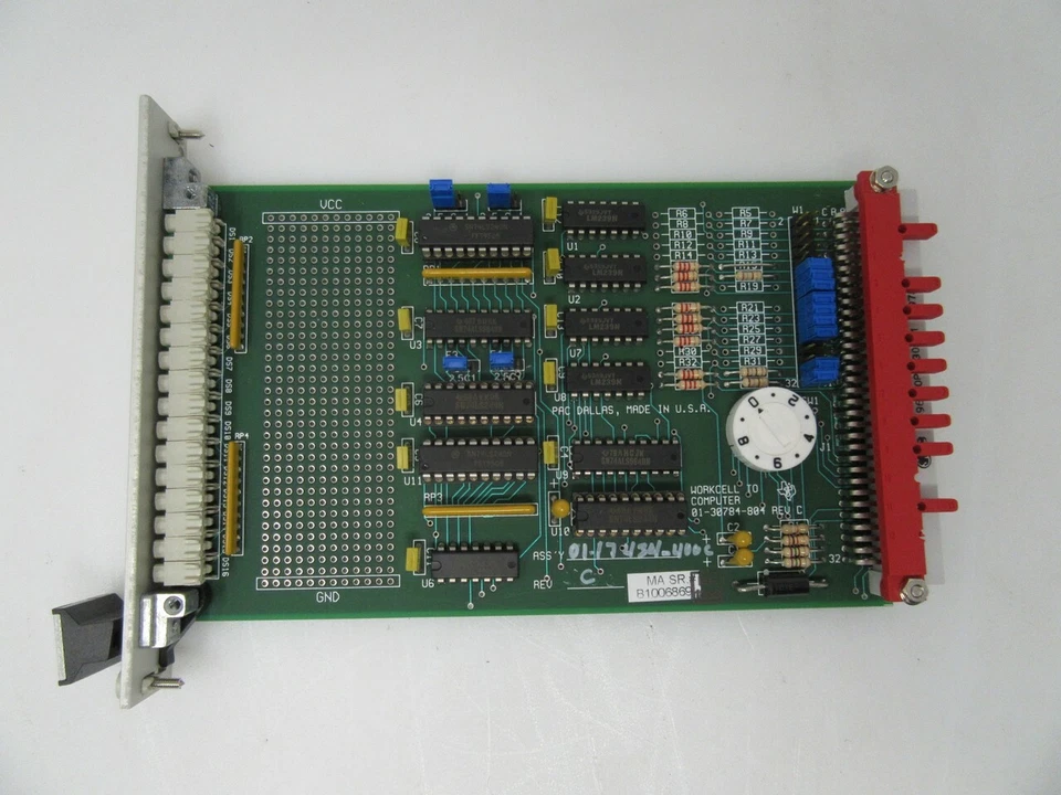 01-17434-400 / PCB,COAT TC2 WORKCELL TO COMPUTER 01-30784-804 /TEXAS INSTRUMENTS Foto 1 de 4
