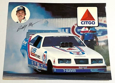 NHRA Billy Meyer 宣传卡讲义 CITGO 8x10 复古 — 第 1/4 张图片