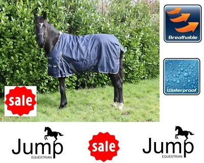 100g WEIDEDECKE JUMP EQUESTRIAN Standard Neck Light Medium Weight Pferdedecke