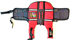 OUTWARD HOUND Pet Gear XS LIFE JACKET New Orange Black with Clips and Hook Loop