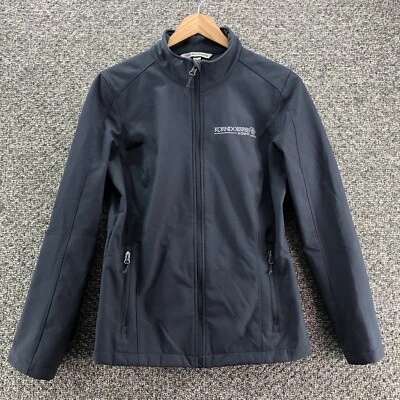 Korndoerfer Homes Port Authority Soft Shell Jacket Gray Womens Sz M Full Zip - Image 1 of 4