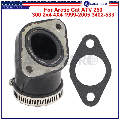 Bota colector de admisión de junta de carburador para Arctic Cat 300 4X4 1998-2005 3402-533 nueva Foto 1 de 4