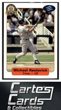 Michael Restovich 2001 Arizona Fall League Prospects #22  Minnesota Twins