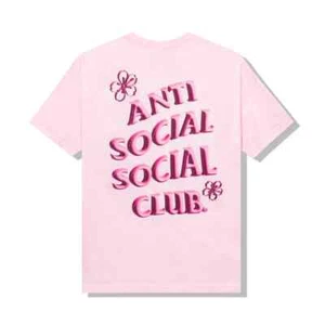 New FW22 Anti social social club Coral Crush Pink Tee Shirt XXL ASSC CPFM TS - Picture 1 of 7