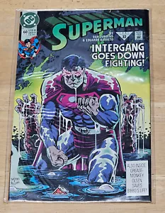 DC Comics 1991 - Superman, Intergang Goes Down Fighting! - #60 - Imagen 1 de 3