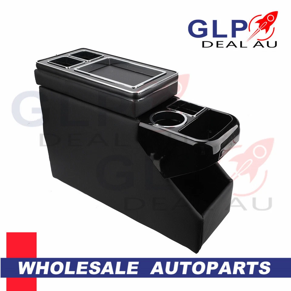 Centre Console Storage Box Drinks Holder for VW T4 T5 T6 Multivan Caravel Holden - image 1 of 4