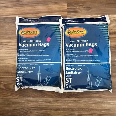EnviroCare Micro Filtration 10 Vacuum Bags Fits Electrolux Sanitaire Style ST - Image 1 of 4