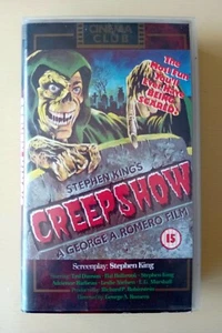 Stephen King: CREEPSHOW - VHS Kassette - Ein George A Romeo Film. (1990) - Bild 1 von 3