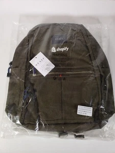 Mochila Shopify State Bolsas Bedford - Oliva - Totalmente NUEVA - Imagen 1 de 11