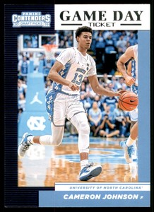 2019-20 Panini Contenders Draft Picks Game Day Tickets #18 Cameron Johnson