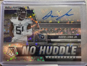 2021 Panini Mosaic Auto No Huddle David Long Jr #ANH-DL Auto - Picture 1 of 2