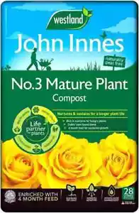 Westland John Innes Peat Free No 3 Mature Plant Compost 28L Bag - Picture 1 of 1