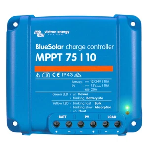 Victron BlueSolar MPPT Charge Controller - 75V - 10AMP  SCC010010050R - Picture 1 of 1