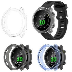 TPU Flexible Shockproof Bumper Slim Cover Case For Garmin Forerunner 55 158 - Zdjęcie 1 z 11