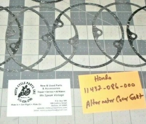 HONDA XR75 11432-086-000 LEFT CASE COVER GASKET 1 QUANTITY OEM FREE SHIPPING - Bild 1 von 1