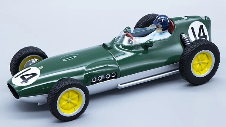 LOTUS 16 CHAMPIONSHIP N.14 DUTCH GP 1959 GRAHAM HILL W/DRIVER 1:18 - Immagine 1 di 1