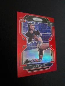 Panini Wwe Prizm Cora Jade Red Prizm Rookie Card 220/299 - Picture 1 of 2