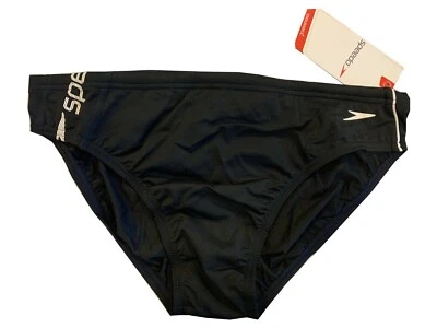 Speedo Herren Männer Badehose Schwimmen Gr D5  GB34 F85 I48 M Brief Slip NEU - Bild 1 von 2