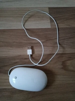 Genuine Apple Wired Mouse A1152 USB Laser Mighty  - Image 1 of 2