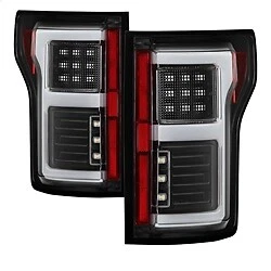 Spyder Auto Black LED Light Bar Taillights/Clear 15-18 F150 5085313 - Picture 1 of 9