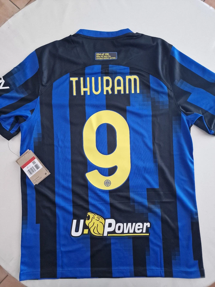 NIKE INTER MAGLIA SHIRT HOME AIR MAX DN LAUTARO 10 L LIMITED EDITION BOX #046