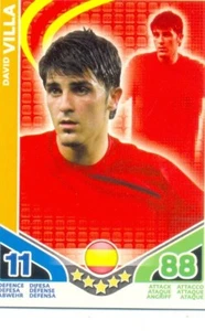 Topps Match Attax 2010 World Cup - ESPANA - David Villa - Picture 1 of 2