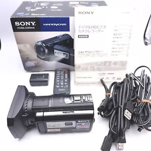 SONY HDR-PJ590V Handycam Black Video Camera Camcorder Tested Working Used Japan - Picture 1 of 21