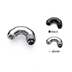 Gnorium Water Cooling 90 Degree 2 Section Elbow Rotatable Fitting B-RD180-SK - Picture 1 of 5
