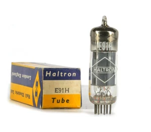 E91H HALTRON NOS Tube Röhre Lampe TSF Valvola Valve Valvula 진공관 真空管 电子管 - Picture 1 of 1