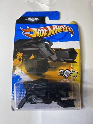 Hot Wheels 2012 New Models THE BAT Mobile Gotham City Flying Car - Image 1 of 2