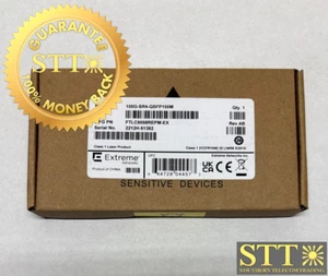 100G-SR4-QSFP100M EXTREME NTWKS 100G SR4 QSFP28 100M MPO CON FTLC9558REPM-EX NEW - Picture 1 of 3